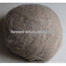 100% pure white,light grey,brown dehaired cashmere fiber good quality